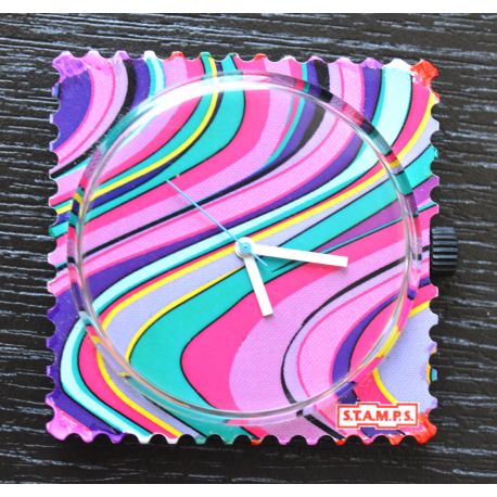 Photo  Cadran Stamps " Psychédélique "  VINTAGE  Très B.Etat  !