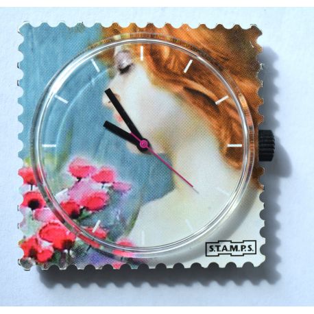Photo Cadran Stamps Exposition  " DREAM of FLOWERS  "  Mis en Vente
