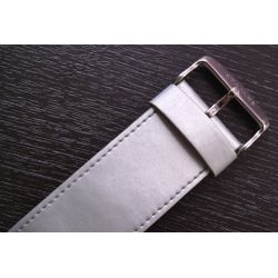 22 € Bracelet Cuir SATIN Stamps  IMPECCABLE  !