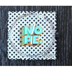 Photo Cadran Stamps " NOPE "  Vintage Mis en Vente