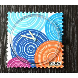 Photo Cadran Stamps " NEW WAVE " Exposition Mis en Vente