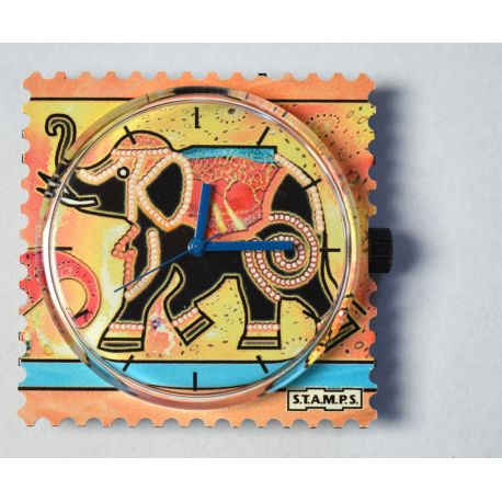 Photo Cadran Stamps Exposition  " HOLY ELEPHANT "  Mis en Vente