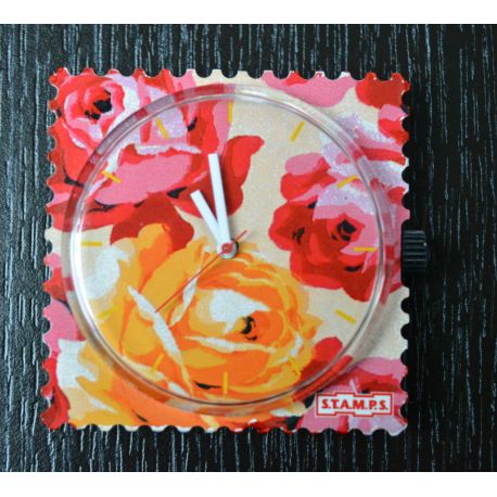 Photo Cadran WR  Stamps Exposition " ROSES "  Mis en Vente