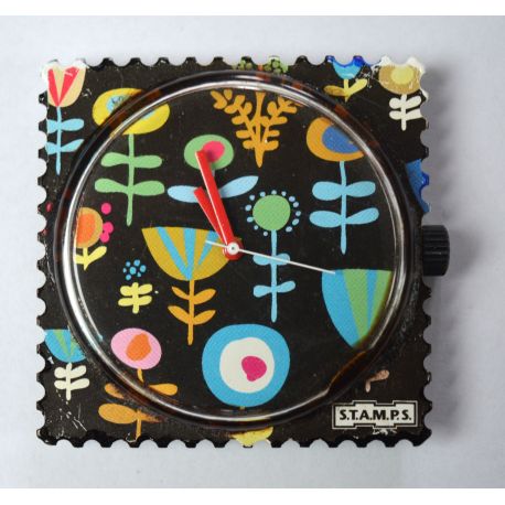 Photo Cadran Stamps FUNKY GARDEN Exposition Mis en Vente