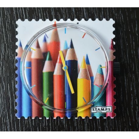 Photo Cadran Stamps CRAYONING  Exposition Mis en Vente