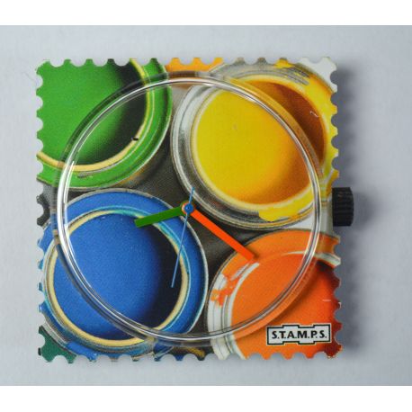 25 € Cadran Stamps Exposition  COLOUR TIME  ....  - 30 % Affaire Très limitée ... A NE PAS RATER !