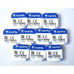 Photo Lot 10 Piles V377   pour Cadran Stamps