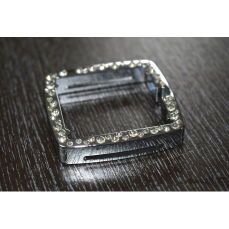 Photo Entourage " Full Metal Jack " Diamond Swarovski Silver  VINTAGE ... Mis en Vente