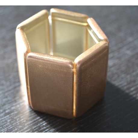 Photo Bracelet Belta  Métallic GOLD  Expo  Mis en Vente