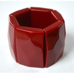 Photo Bracelet Belta SCULPTURE Rouge EXPO  Mis en Vente