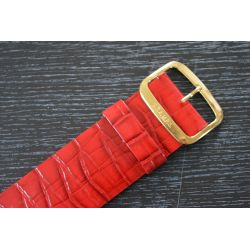 Photo Bracelet Stamps Cuir CROCO  Expo  Mis en Vente