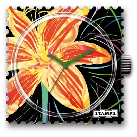 30 € Cadran WR Montre Stamps SUNNY FLOWER - 25 % !