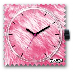 29 € Cadran Montre Stamps FLUFFY PINK .... Vous gagnez 6 € !