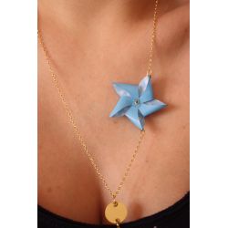 29 €  Collier " MOULIN " Origami