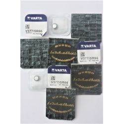 5 piles et autocollants  pour Montre Stamps