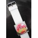 Cadran " PAINTBOX " Mis en Vente ( Présentation avec bracelet cuir blanc neuf )