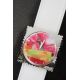 Cadran " PAINTBOX " Mis en Vente ( Présentation avec bracelet cuir blanc neuf )