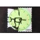 29 € Cadran Montre Stamps GREEN GLASSES