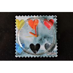 Photo Cadran Stamps " COLLECTING HEARTS "  VINTAGE Mis en Vente