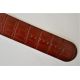 Photo Bracelet Stamps Cuir CROCO  VINTAGE  Mis en Vente