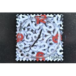 19 € Cadran Stamps " 3D NUMBERS"  VINTAGE ... T.B.Etat !