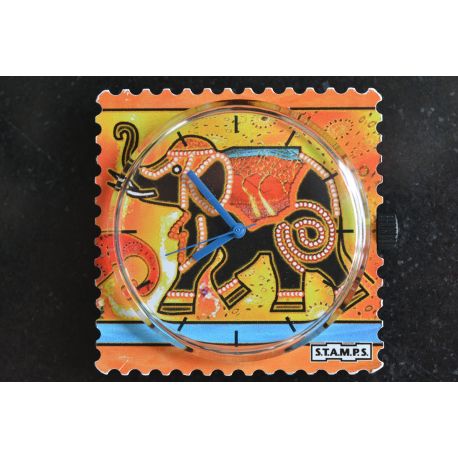 Photo Cadran Stamps " HOLY ELEPHANT "  VINTAGE  Mis en Vente