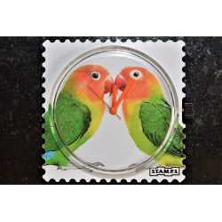 Photo Cadran Stamps "  LOVE BIRDS  " Mis en Vente
