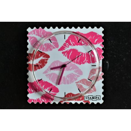 Photo Cadran Stamps " MILLION KISSES " VINTAGE  Mis en Vente Vendu seul