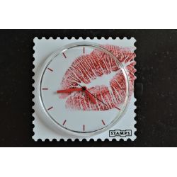 Photo Cadran Stamps " KISS ME "  Mis en Vente