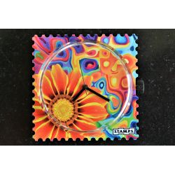 Photo Cadran Stamps Exposition  FLOWER REFECTION  Mis en Vente
