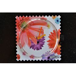 Photo Cadran Stamps Exposition  FLOWER RAIN  Mis en Vente