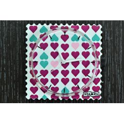 Photo  Cadran Stamps " HEARTS "  VINTAGE  Mis en Vente