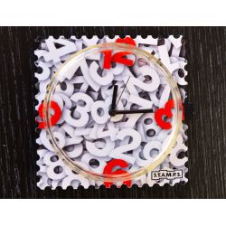 Photo Cadran Stamps " 3D NUMBERS"  VINTAGE Mis en Vente
