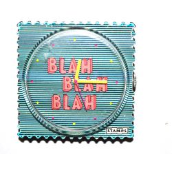 Photos Cadran Stamps " BLAH BLAH BLAH " VINTAGE  Mis en Vente