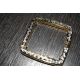 Photo Entourage " Full Metal Jack " Diamond Swarovski GOLD  VINTAGE ... Mis en Vente