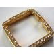 Photo Entourage " Full Metal Jack " Diamond Swarovski GOLD  VINTAGE ... Mis en Vente