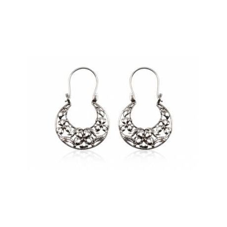 19 € BOUCLES D'OREILLES Argent 925/000 