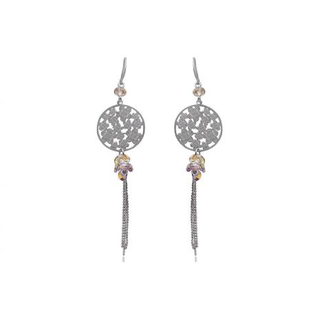 17 € BOUCLES D'OREILLES Argent 925/000 Rhodié