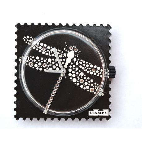 Photo Cadran Stamps  Exposition " DIAMOND DRAGONFLY "....  Mis en Vente