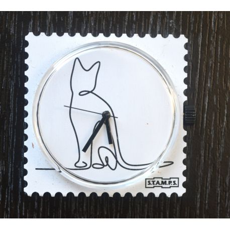 Photo Cadran  Stamps Exposition  LOVELY CAT  Mis en Vente