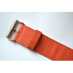 Photo Bracelet Cuir Papaya  VINTAGE  Mis en Vente
