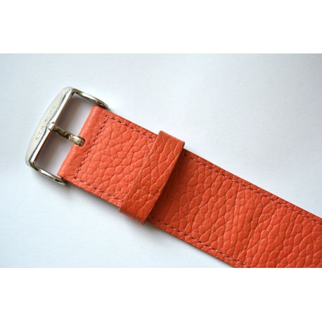 Photo Bracelet Cuir Papaya  VINTAGE  Mis en Vente