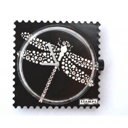 Photo Cadran Stamps  Exposition " DIAMOND DRAGONFLY "....  Mis en Vente