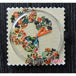Photo  Cadran Stamps "  LOT OF FLOWERS  "  VINTAGE Mis en Vente