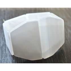 29 € Bracelet BELTA -Y  Pearl White - 30% ...  IRREPROCHABLE !